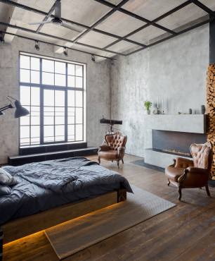 Loft Schlafzimmer Idee